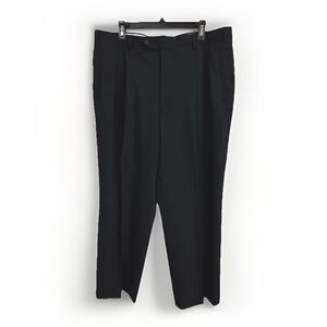 PAUL FREDRICK Fine Italian Wool Mens 38X29 Dress Pants Classic Suit‎ Trousers